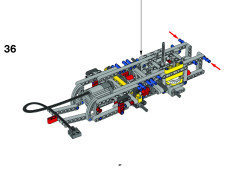LEGO 8258 instructions page 7 – build guide